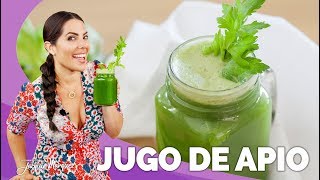 JUGO DE APIO SUPER CURATIVO  Jacquie Marquez [upl. by Eniamart343]