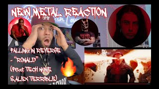 YO WTF JUST HAPPENED  Falling In Reverse  quotRONALDquot ft Tech N9ne amp Alex Terrible REACTION [upl. by Jyoti509]