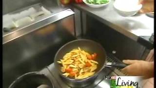 Penne Arrabiata with Parmesan Crusted Chicken Breast [upl. by Woodall]