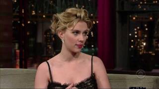 Scarlett Johansson  Late Night with David Letterman 2006 [upl. by Leahcam]