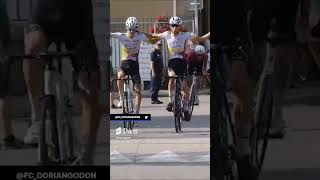 This has to be one of the best cycling finishes from 2023 😂 🔥 shorts homeofcycling [upl. by Bolen]