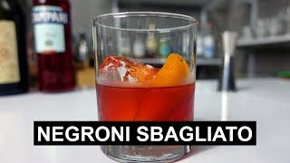 Negroni Sbagliato  SPARKLING NEGRONI RIFF [upl. by Ahsets428]