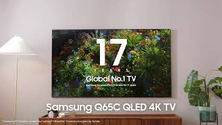 Introducing the 2023 Q65C QLED 4K HDR Smart TV  Features explained  Samsung UK [upl. by Enaej]