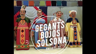 Gegants de Solsona  Gegants Bojos i Vells del Carnaval de Solsona [upl. by Brinna]