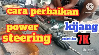 cara perbaikan power steering kijang 7K kijang krista [upl. by Lleder]