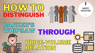 How to Distinguish Bankers Whipsaw through PriceVolume Relation [upl. by Asirrac]