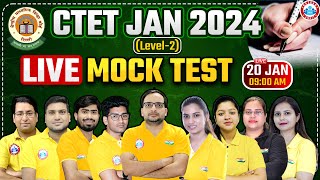 CTET Jan 2024  CTET 2024 Paper 2 Full Mock Test Analysis Live CTET Mock Paper Solution By RWA Team [upl. by Esirtal695]