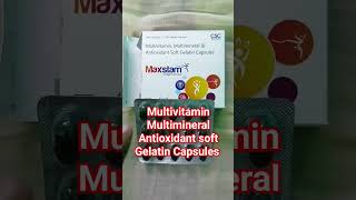 Multivitamin Multimineral Antioxidant soft Gelatin Capsules [upl. by Anytsirhc447]