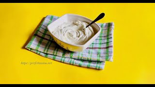 Homemade vegan cream  Panna vegetale fatta in casa  Домашна растителна сметана [upl. by Alasdair]