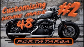 SPORTSTER Forty Eight  portatarga laterale [upl. by Jd]