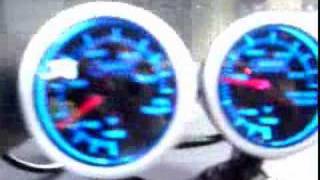 2007 Honda Fit Prosport Gauges [upl. by Eecrad585]