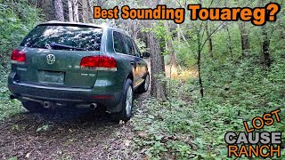 Full Straight Piped V10 TDI Touareg  Exhaust Sound Compilation of our high mileage twin turbo VW [upl. by Llenrub727]