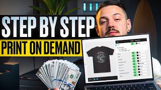 Make 3000 per Month by Selling Print on Demand Products [upl. by Halyak]