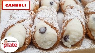 ITALIAN CANNOLI RECIPE  How to Make Sicilian Cannoli Shells and Cream [upl. by Afas775]