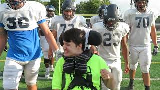 Ben Knapp scores touchdown at Wesley College [upl. by Craw]