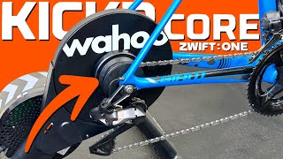 Virtual Shifting Arrives on the KICKR  Wahoo KICKR CORE Zwift One Review [upl. by Sirak515]