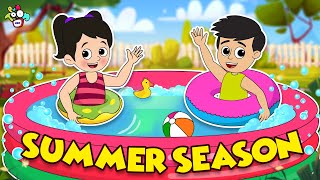 Summer Season Story  Animated Stories  English Cartoon  Moral Stories  PunToon Kids [upl. by Hedaza]