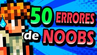 ❌50 ERRORES de NOOBS que DEBES EVITAR en TERRARIA❌ [upl. by Anet350]