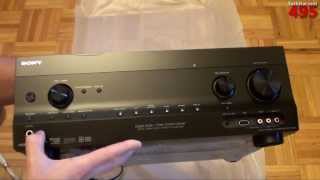 Sony 72 Channel AV Receiver Unboxing STRDH820 [upl. by Lodovico]