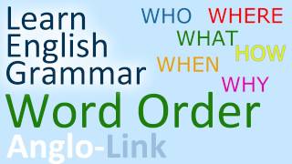 Word Order Sentence Structure  English Grammar Lesson Part 1  B1Intermediate [upl. by Sterrett]