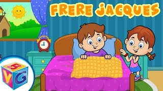 Frere Jacques  Are You Sleeping Sing Along [upl. by Uhn]