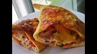 Kalcone Jednostavni ReceptHomemade Calzone [upl. by Maddis]