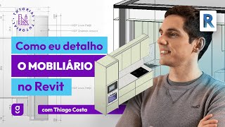 RÁPIDO E FÁCIL A MELHOR FORMA DE DETALHAR MOBILIÁRIOS NO REVIT [upl. by Irami]