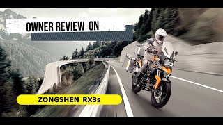 OWNERS REVIEW ON ZONGSHEN RX3s IN LAHORE PAKISTAN [upl. by Leckie]