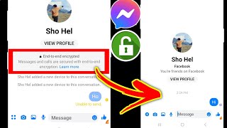 How to Turn Off End to End Encryption in Messenger 2024  Remove End to End Encryption on Messenger [upl. by Timms64]