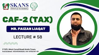 Tax Practices CAF2 Lecture 58 Part 1  2 July 2024 [upl. by Ahto47]