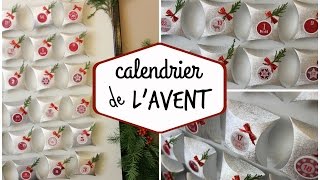 1 calendrier de lavent class et réutilisable DIY [upl. by Asilam]