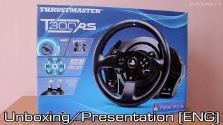 Thrustmaster T300RS  UnboxingPresentation ENG [upl. by Bettina]