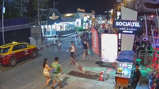 🔴 Hooters Cam  Chaweng  Koh Samui  Thailand  Live Street Webcam  Now in 2160p 4K [upl. by Cutcheon57]