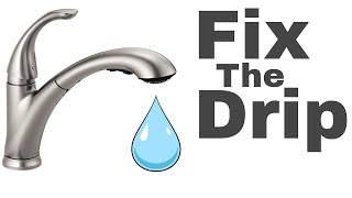 How To Fix A Dripping Kitchen Faucet in 5 Minutes [upl. by Lezlie]