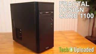 Fractal Design Core 1100 Case Review [upl. by Naeroled]