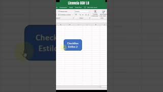 CheckBox Moderno VBA Excel vba excel checkbox [upl. by Ahsiam]