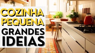 5 DICAS DE DECORAÇÃO COZINHAS PEQUENAS [upl. by Nylrebma]