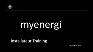 Webinar  myenergi zappi Wallbox [upl. by Annerb517]