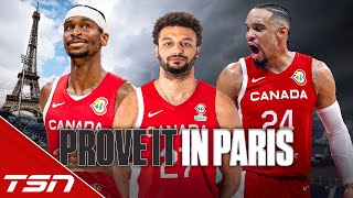 Canada Mens Basketball has sights set on Gold in Paris [upl. by Elyac]