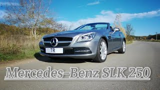 Mercedes Benz SLK 250 Roadster im Test Review  Mercedes SLK R172 Cabrio [upl. by Eirrak]