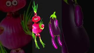 dancing vegetables song music trending viralshorts priyal kukreja [upl. by Ecienahs]