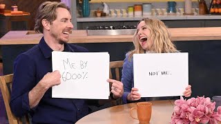 How Well Do Kristen Bell  Dax Shepard Really Know Each Other [upl. by Wehttan598]