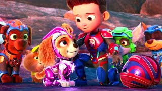 Paw Patrol 2 The Mighty Movie Full Ending Scenes Meteor Fight 🌀 4K [upl. by Ttesil]