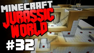 Jurassic World  Minecraft Rexxit Modpack 32 quotPower Armor OCing World Download Finishing Upquot [upl. by Gnel441]