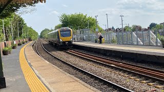 Northern trains 195003 1L64 Lincoln to Leeds arriving and departing 1350 Lea Road 852024 [upl. by Ramor124]