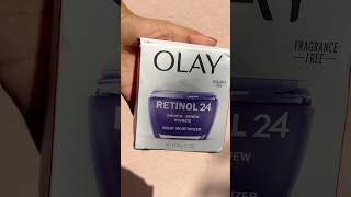 Olay Retinol 24 night moisturiser olay retinol moisturizer smooth hydrate skincare trending [upl. by Atteselrahc]