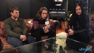 Rory Culkin Emory Cohen amp Jonas Ackerlund On Lords of Chaos Death Metal [upl. by Ardnazxela]