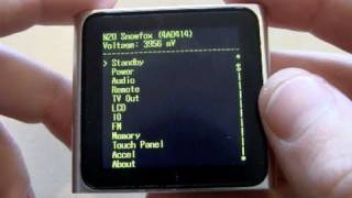 iPod Nano 6G Diagnostics Mode [upl. by Naasar]