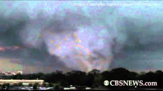 Raw video of large tornado in Tuscaloosa Ala [upl. by Cobb]