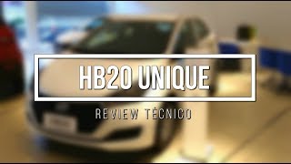 Review Técnico  Hyundai HB20 Unique 2019 [upl. by Jari]